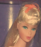 1967 Blonde Hair Twist 'N Turn Barbie Mattel Doll in Box Unopened