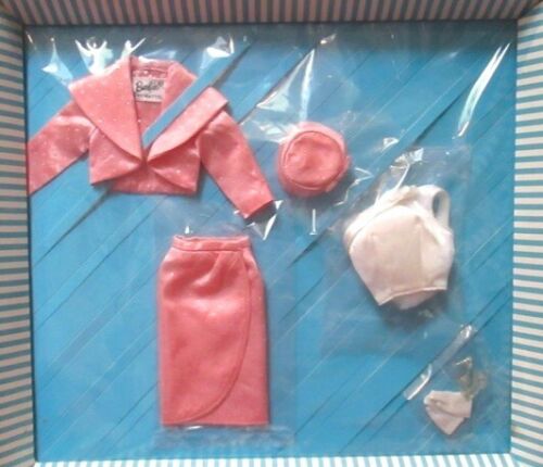Mattel #1011 Vintage Barbie Mattel Pink Satin Outfit in Box Unused 1963 Japan