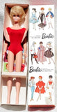 Bubble Cut Platinum Blonde White Lips Barbie Mattel Doll 1965