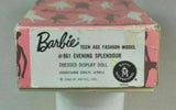 Barbie Blonde Ponytail #3 Doll Toy Pink Silhouette Box in Evening Splendor Outfit #961