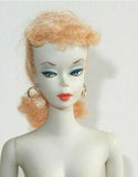 Original Blonde Ponytail Hair Barbie Doll Toy Mattel in Box #2 1959 Ivory Skin