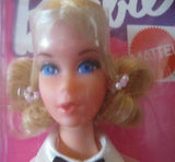 Blonde Hair Quick Curl Barbie Mattel Doll in Box w Accessories 1974