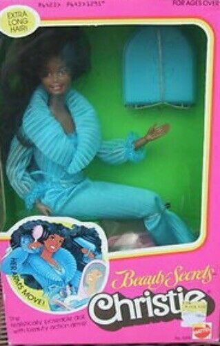 1979 Barbie Beauty Secrets Christie African American Doll in Box Sealed