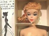 Blonde Ponytail Barbie #2 Doll Mattel in Box 1959 with Accessories