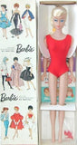 Platinum Blonde Swirl Ponytail Barbie Doll in Box 1964