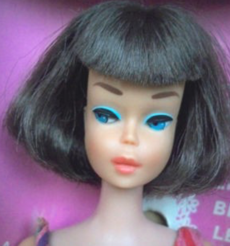 American Girl Page Boy Brunette Hair Barbie Doll w Box Mattel