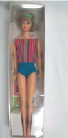 American Girl Side Part Silver Ash Blonde Barbie Doll in Box 1964