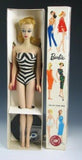 Original Mattel BARBIE BLONDE PONYTAIL #2 Doll Toy with Box 1959 Poodle